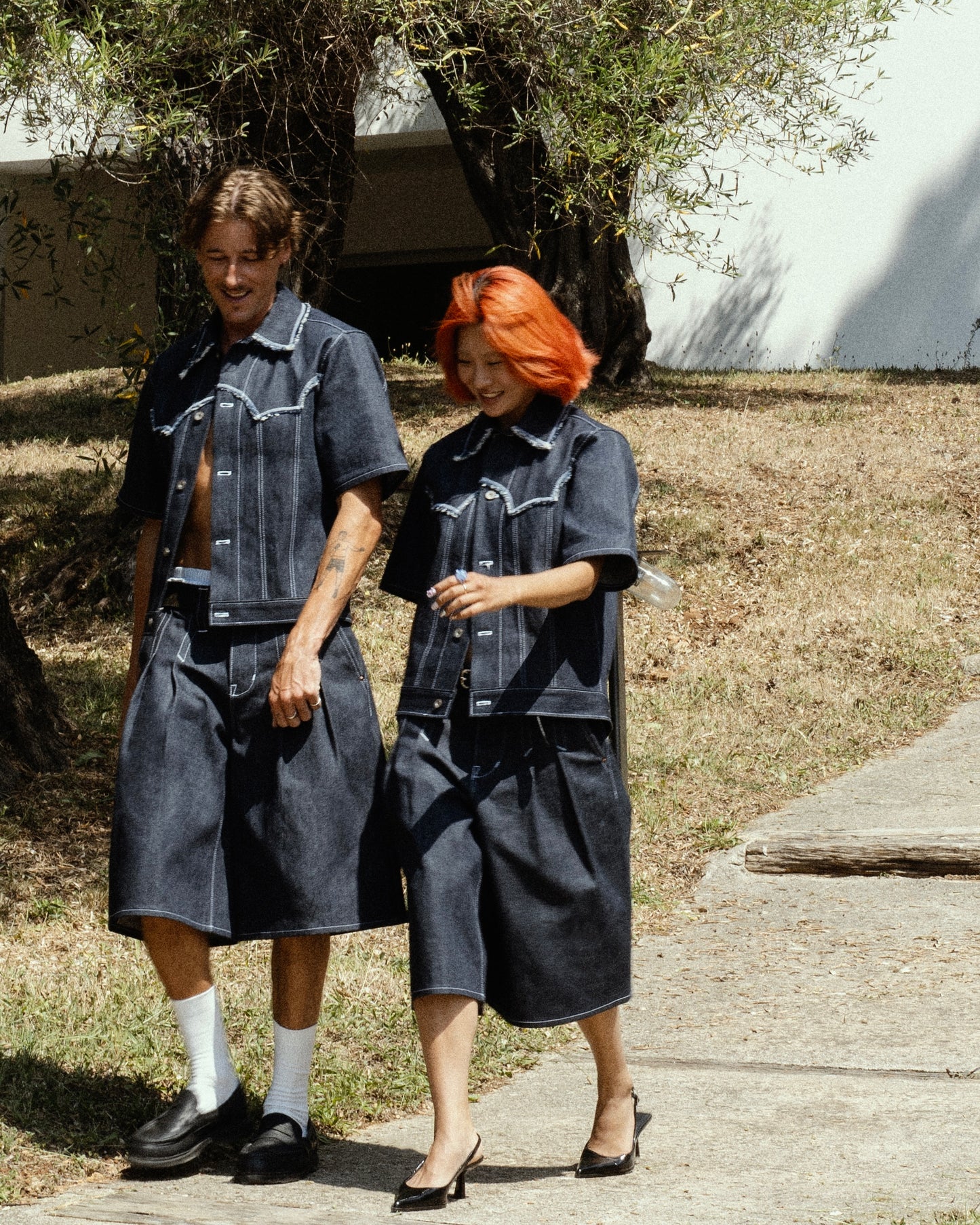 SELVEDGE BALLOON SHIRT / JORTS