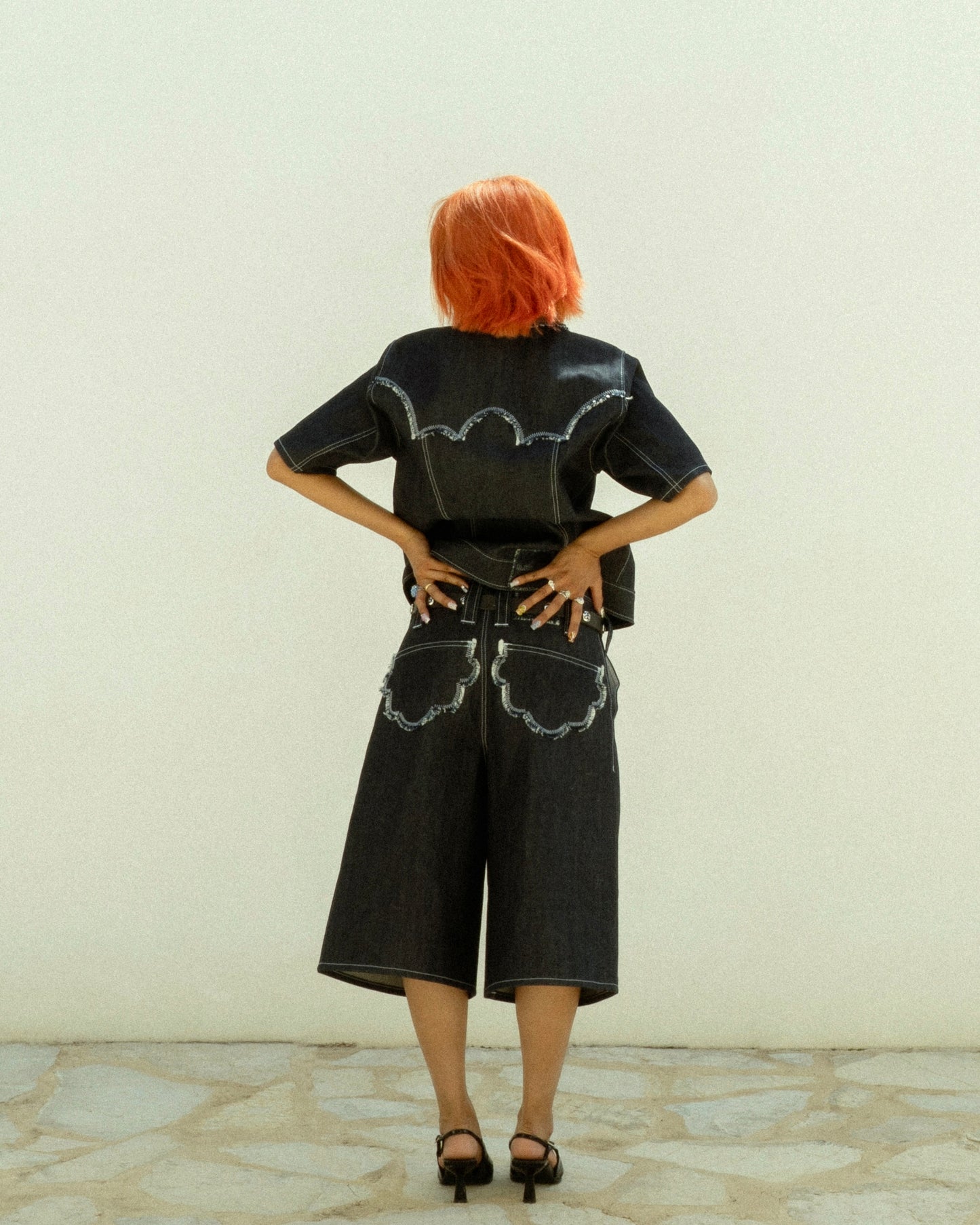 SELVEDGE BALLOON SHIRT / JORTS