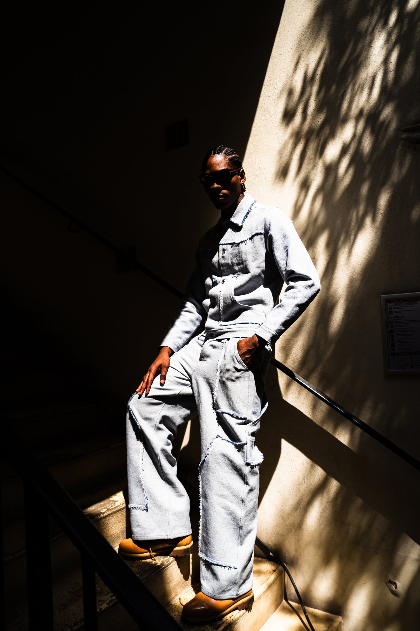 JAPANESE DENIM CARPETER JACKET / PANTS