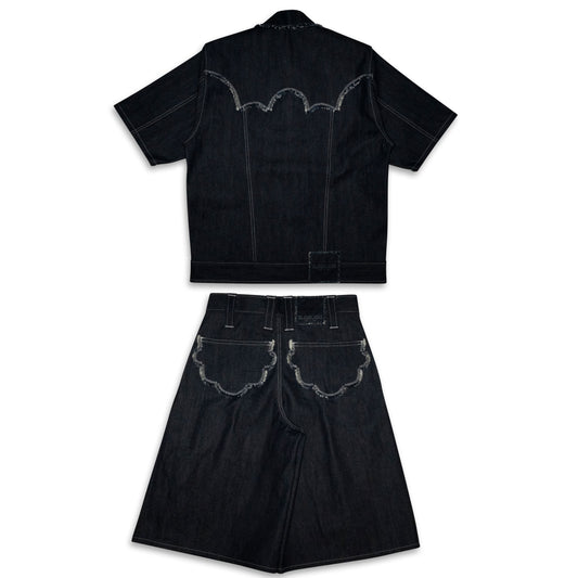 SELVEDGE BALLOON SHIRT / JORTS