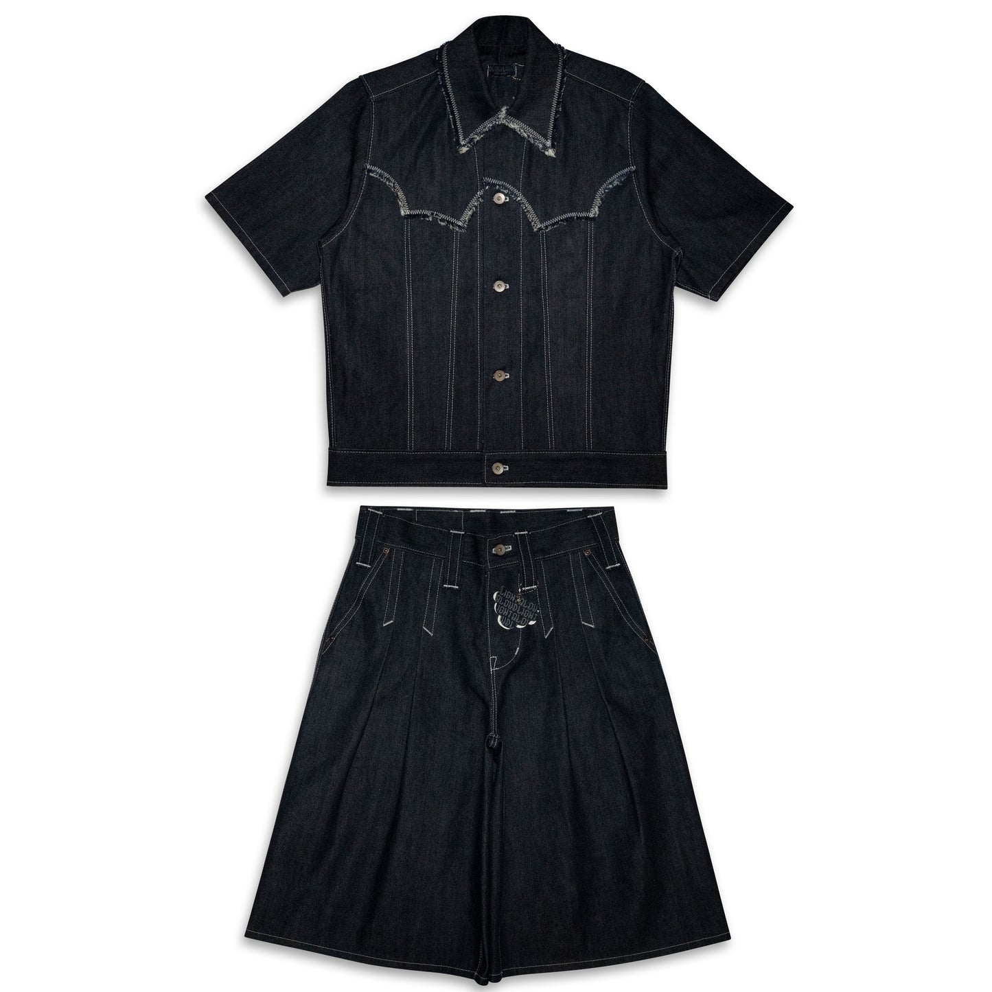 SELVEDGE BALLOON SHIRT / JORTS