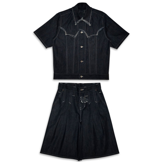 SELVEDGE BALLOON SHIRT / JORTS