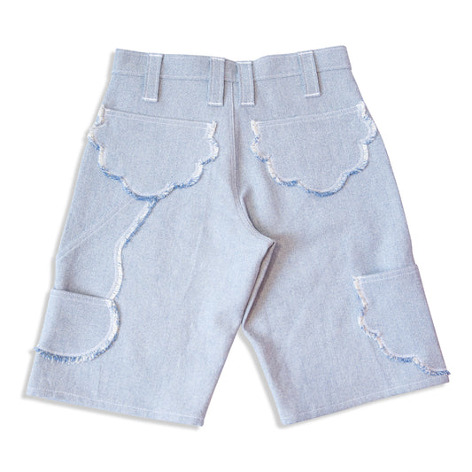 JAPANESE DENIM CARPENTER SHORTS
