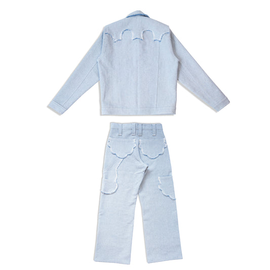 JAPANESE DENIM CARPETER JACKET / PANTS